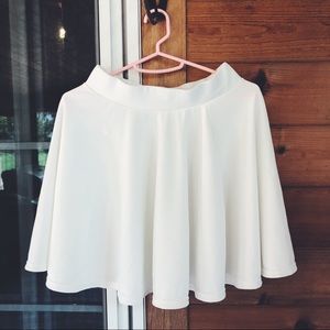 ragstock white skater skirt